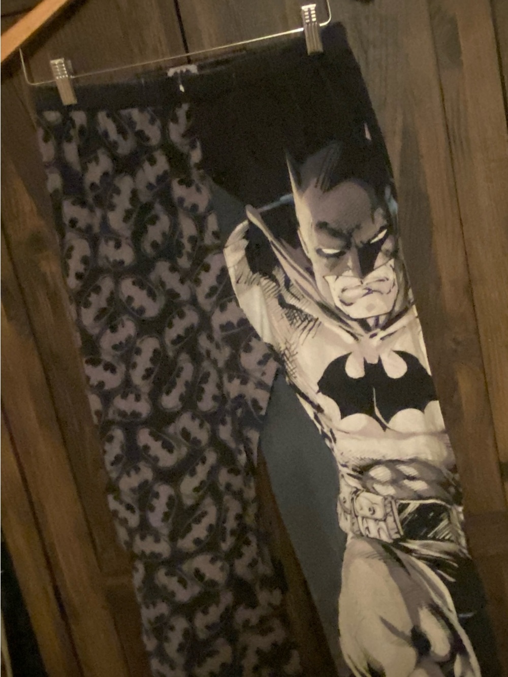 Batman black and grey  Graphic cotton pants